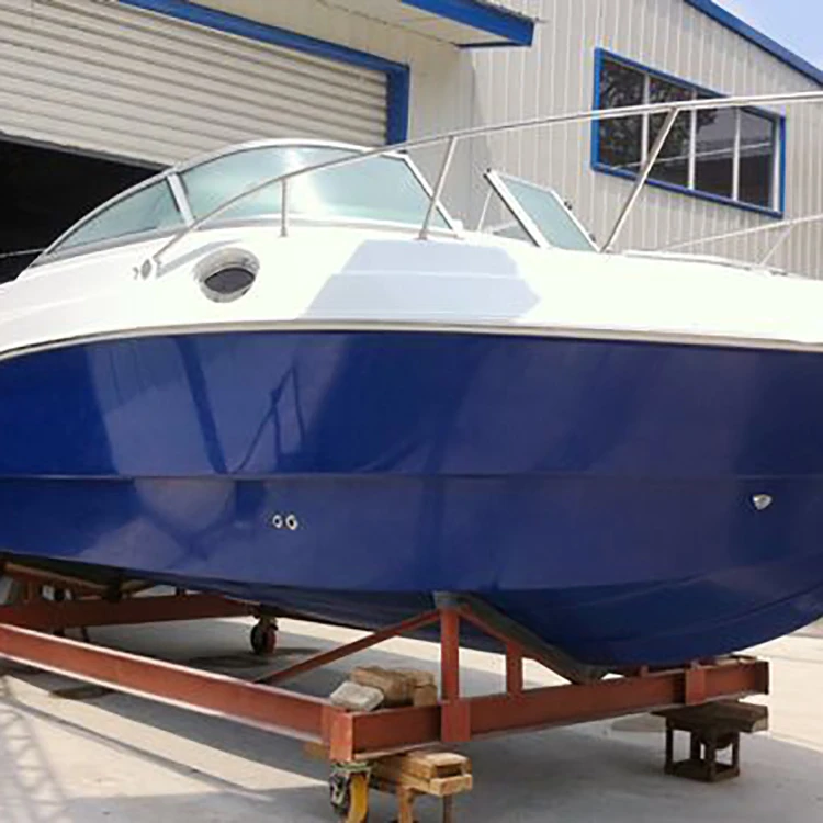 China factory high speed fiberglass fishing  patrol luxury boat yacht