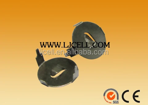CR1025 Battery Holders, Clips, Contacts Type and Battery Application BK-870 BATTERY RETAINER CR1025