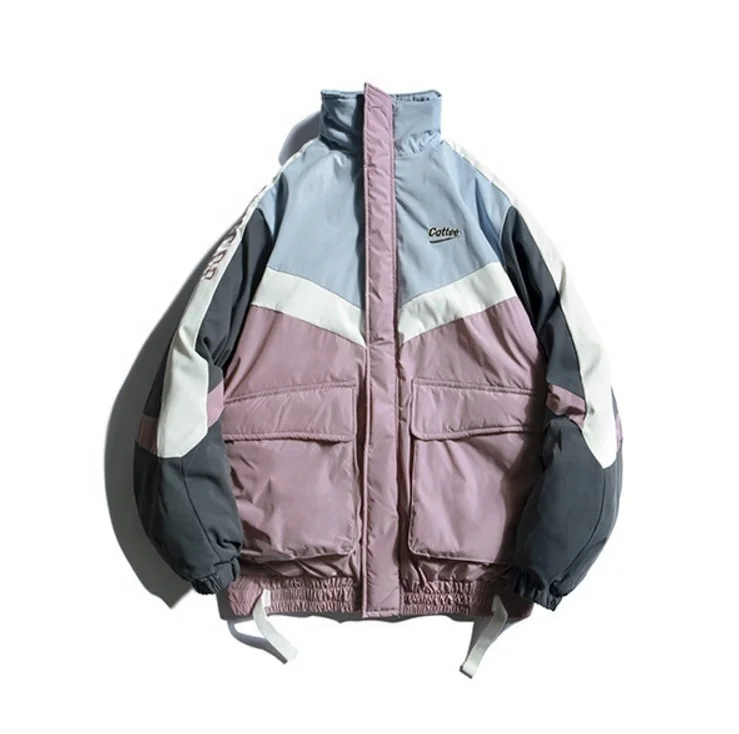 2019 модная зимняя мужская куртка, Повседневная парусиновая куртка