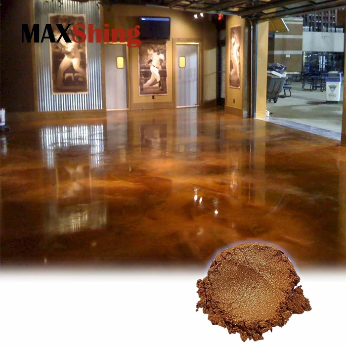Жемчужный эффект металлическая эпоксидная смола 3d напольная краска эпоксидное напольное покрытие пигмент