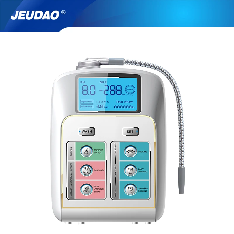 JEUDAO water ionizer hydrogen water machine alkaline water ionizer