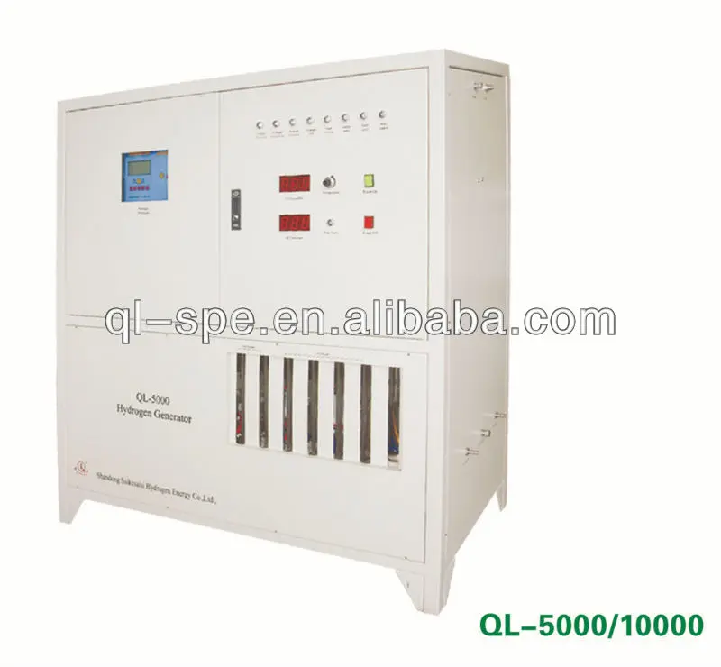 Solar/wind powered PEM water electrolyzer hydrogen generator  for customized product