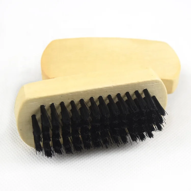 High quality black travel shoe brushes set wholesale