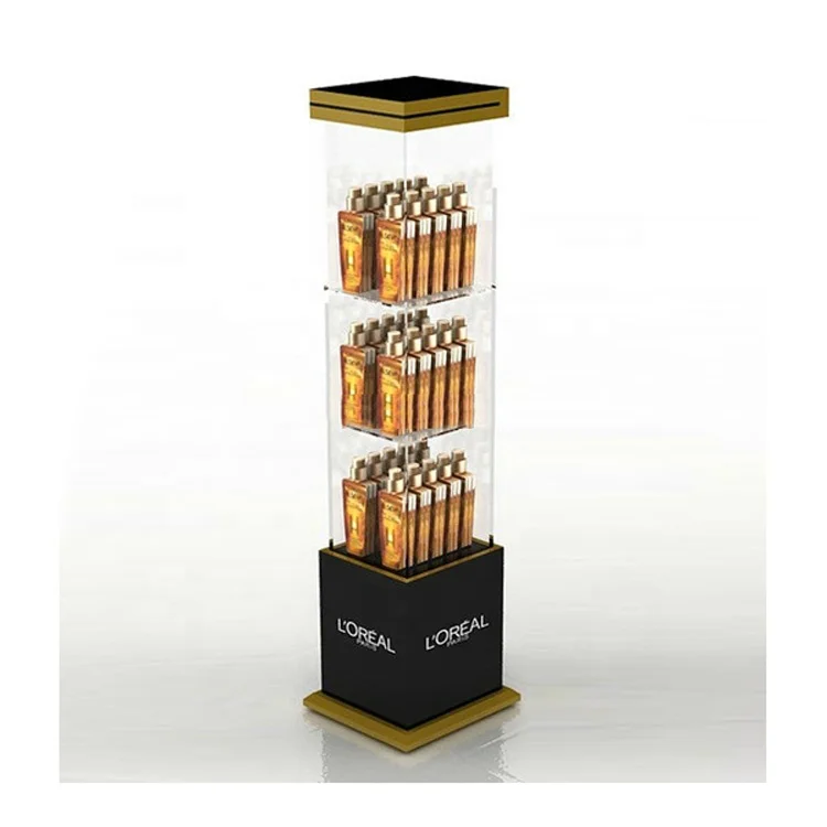 cosmetics shop acrylic perfume organizer,perfume counter top display,perfume shop fittings display rack