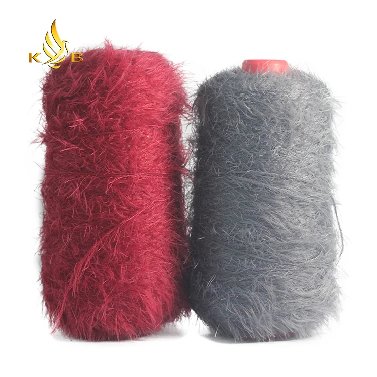 Fancy yarn feather yarn nylon eyelash yarn