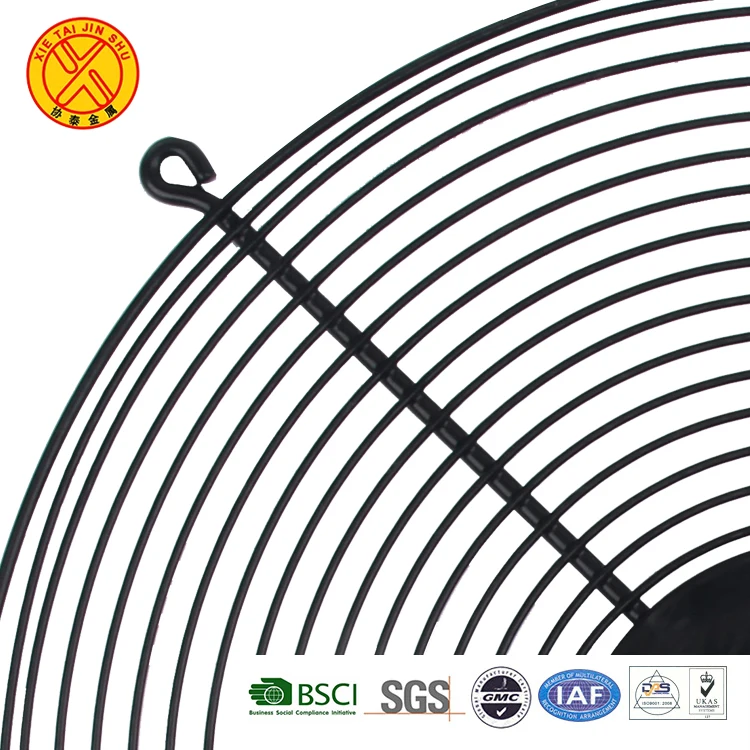 Beautifully styled fan spare parts stainless steel mini cooling fan guard hood