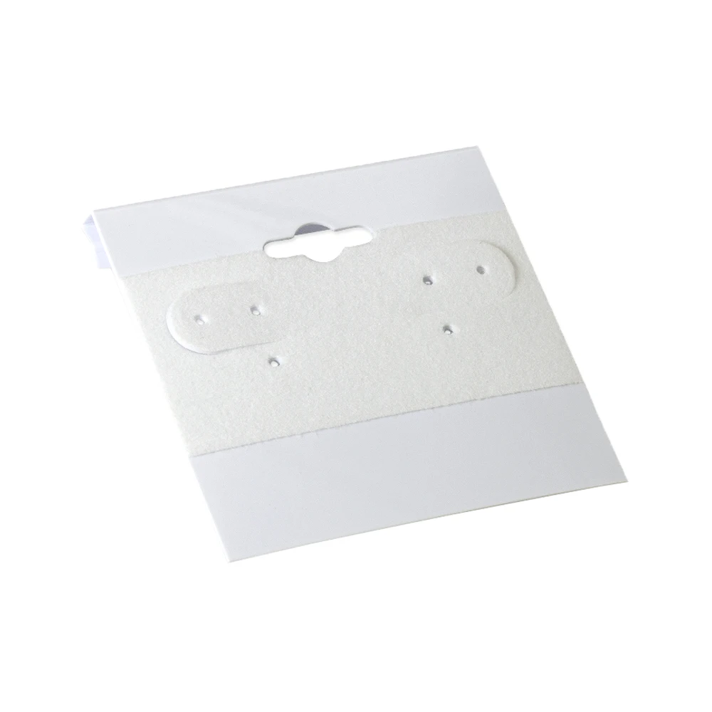 
Custom logo printed jewelry cardboard packaging earring card 