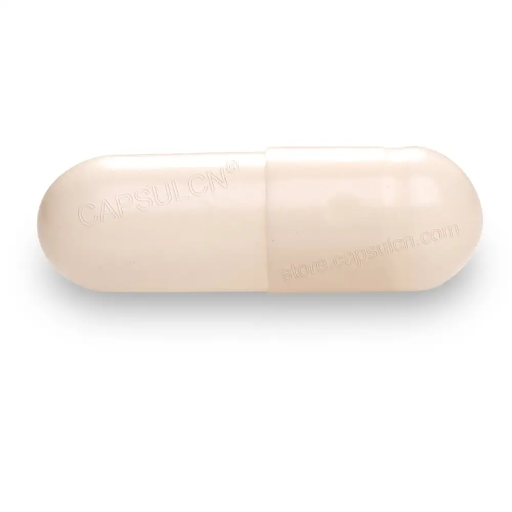 Size 3 White Halal Capsules