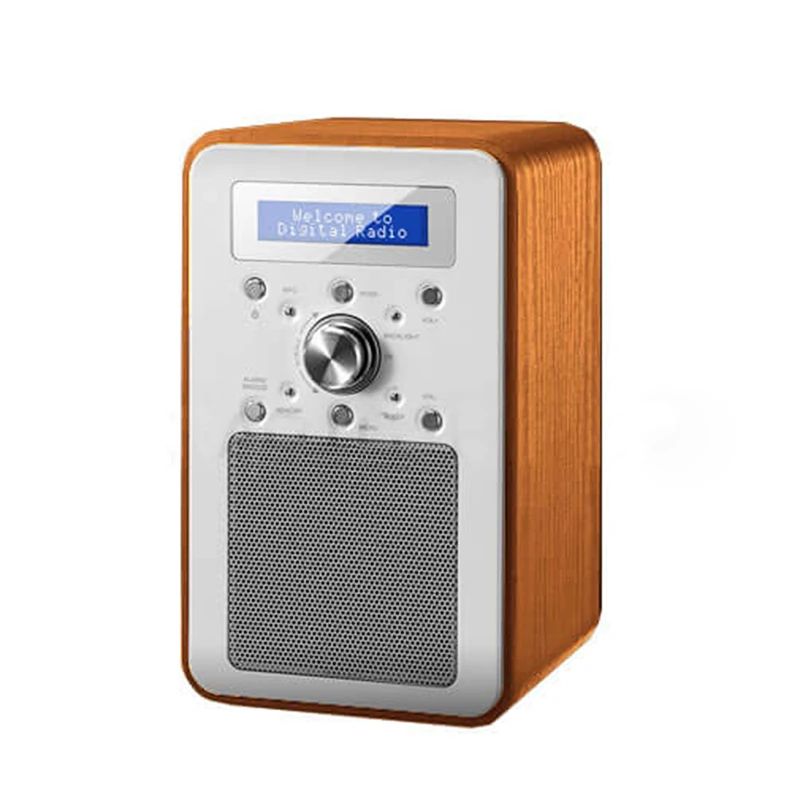 Wooden style Portable FM DAB+ Revival  Radio with Spotify