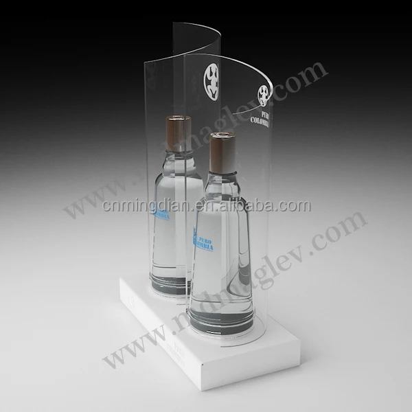 China manufacturer acrylic led liquor wine bottle promotion display stand for bar