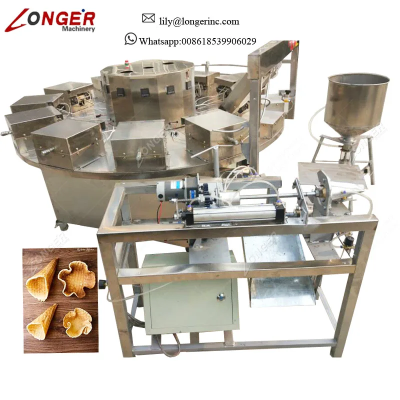 Автоматическая вафельная машина | Оборудование для производства мороженого