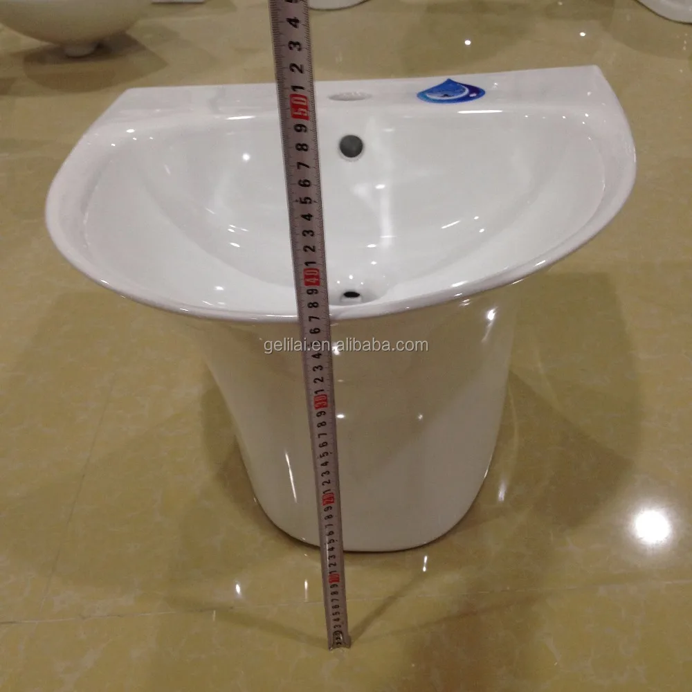 High Quality Bathroom Hand Wash Basin Sink Wall Hung Basin