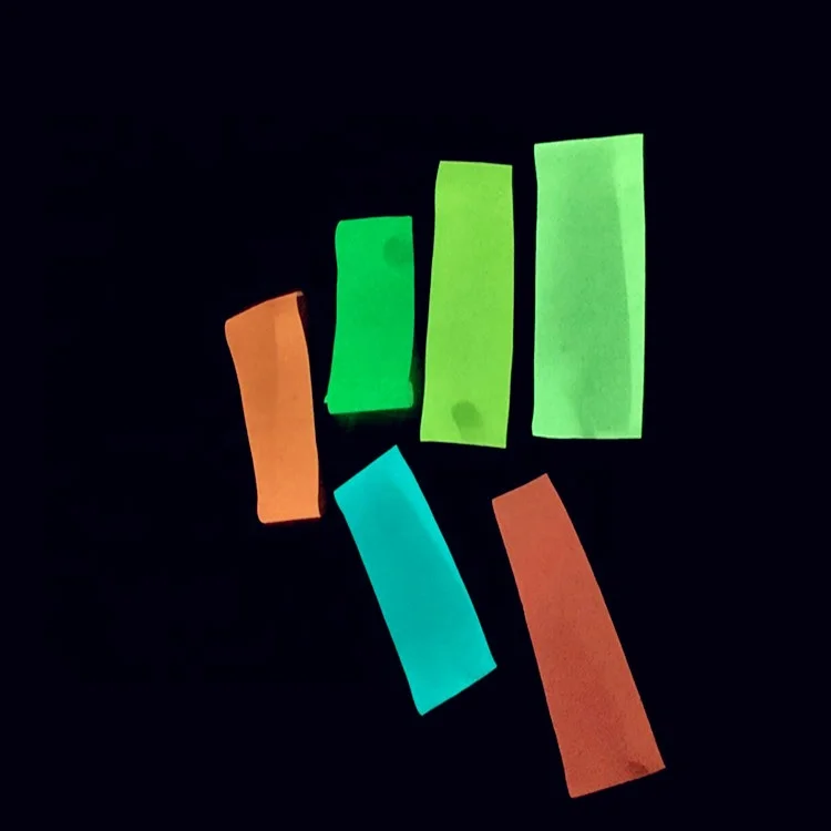 Six Colors Available Sew on Stretchable Glow in The Dark Spandex Fabric for Clothing