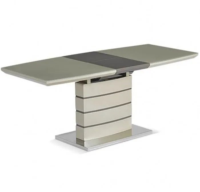 Modern Dining Room Furniture High Quality MDF High Gloss 8 Seater Wooden Cheap Dining Table