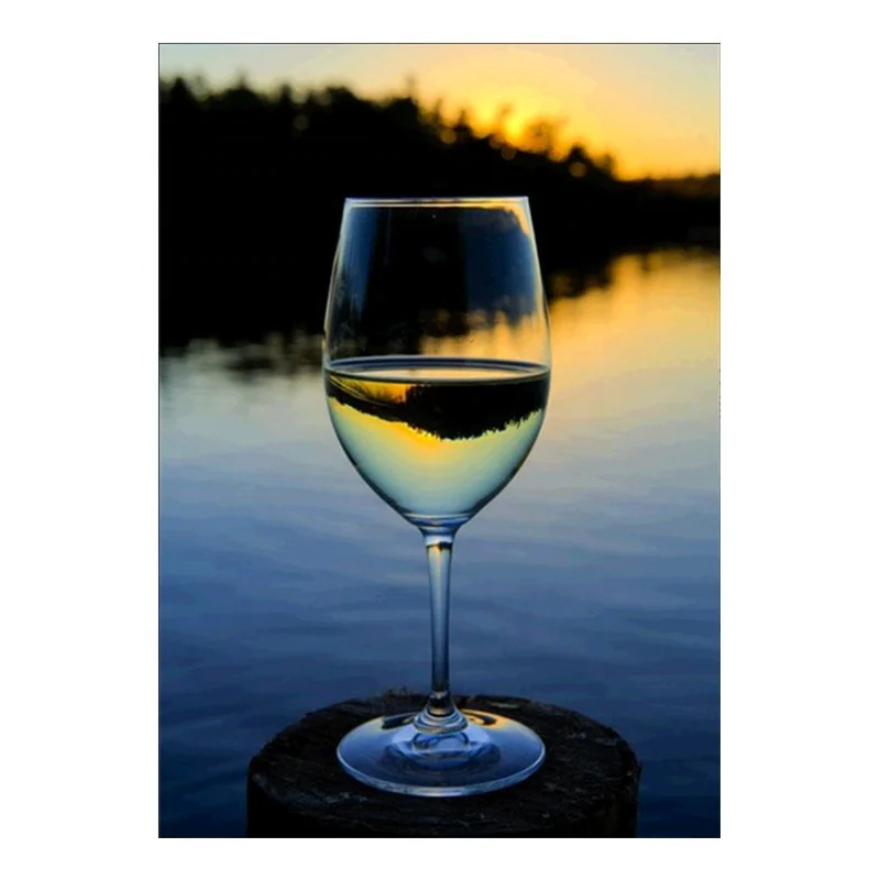 DIY Glass Landscape Diamond Painting