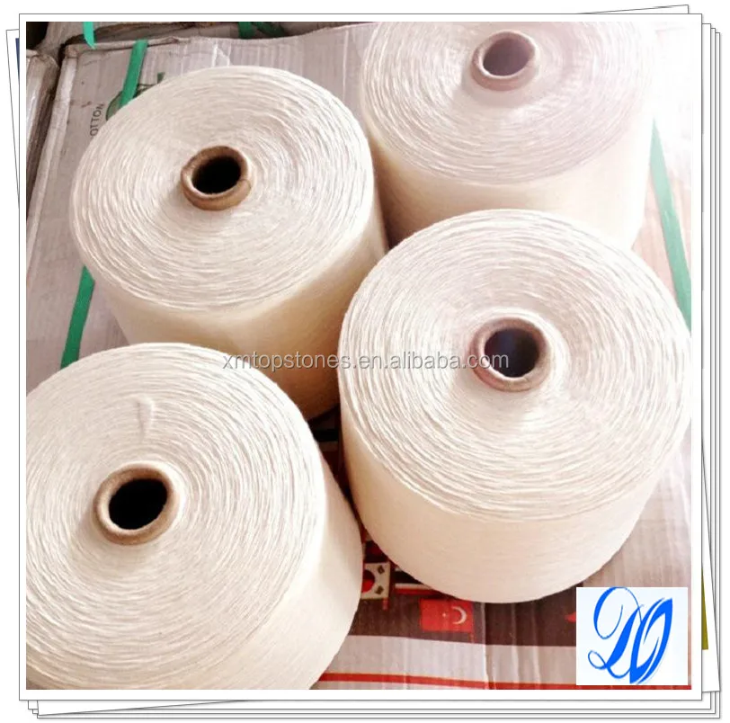 65/35 RW combed polycotton yarn 20/1 for knitting