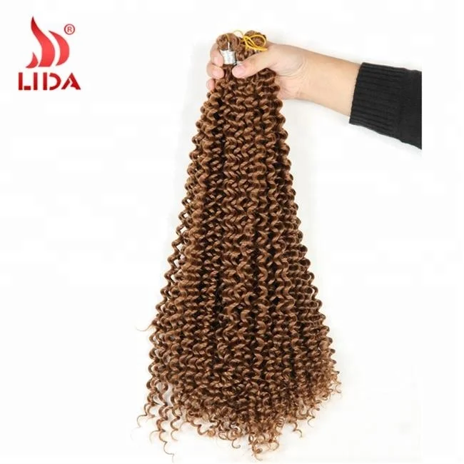 
kinky curly Bohemian Crochet hook kanekalon fiber braiding 