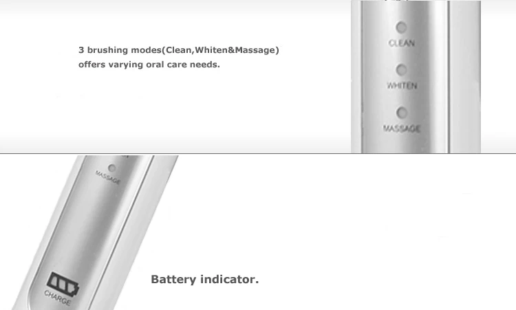 
T2032 Wireless charging voltage wholesale rechargeable OEM/ODM electric toothbrush 