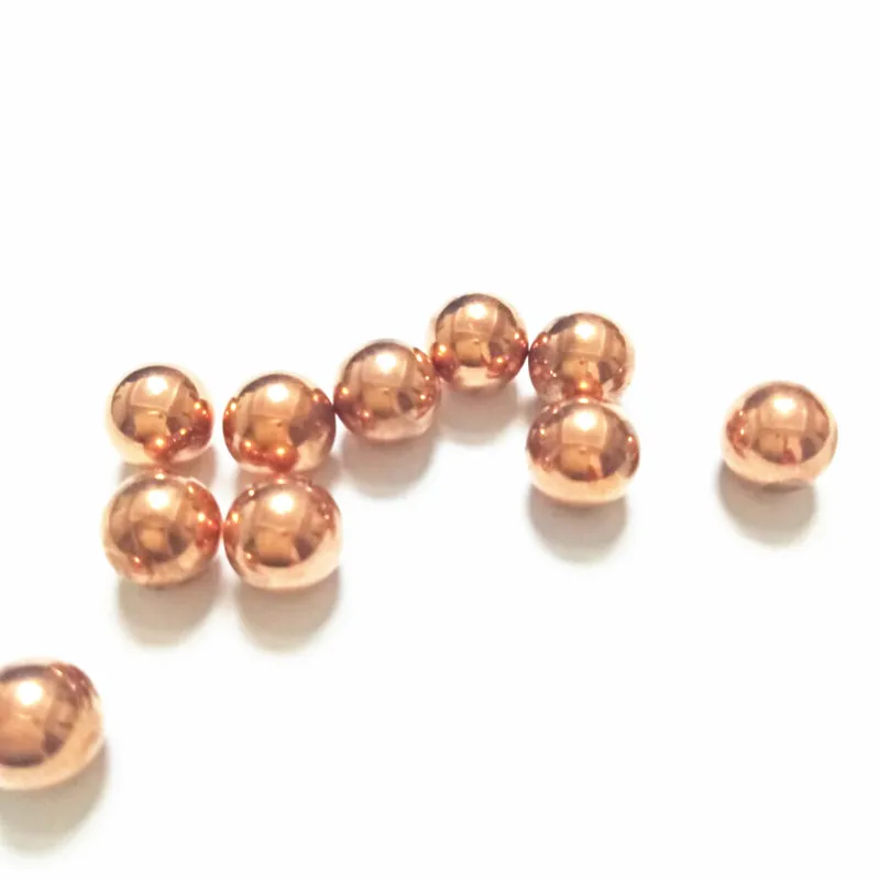 Wholesale copper balls 4.5mm solid pure copper balls with good quality