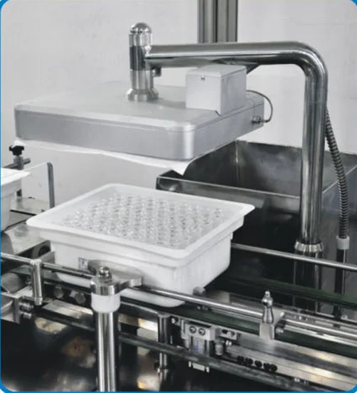 Fully automatic prefilled syringe filling machine for different different liquid