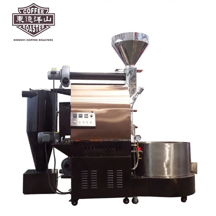 Promotion stainless steel material commercial 30kg coffee roaster machine
