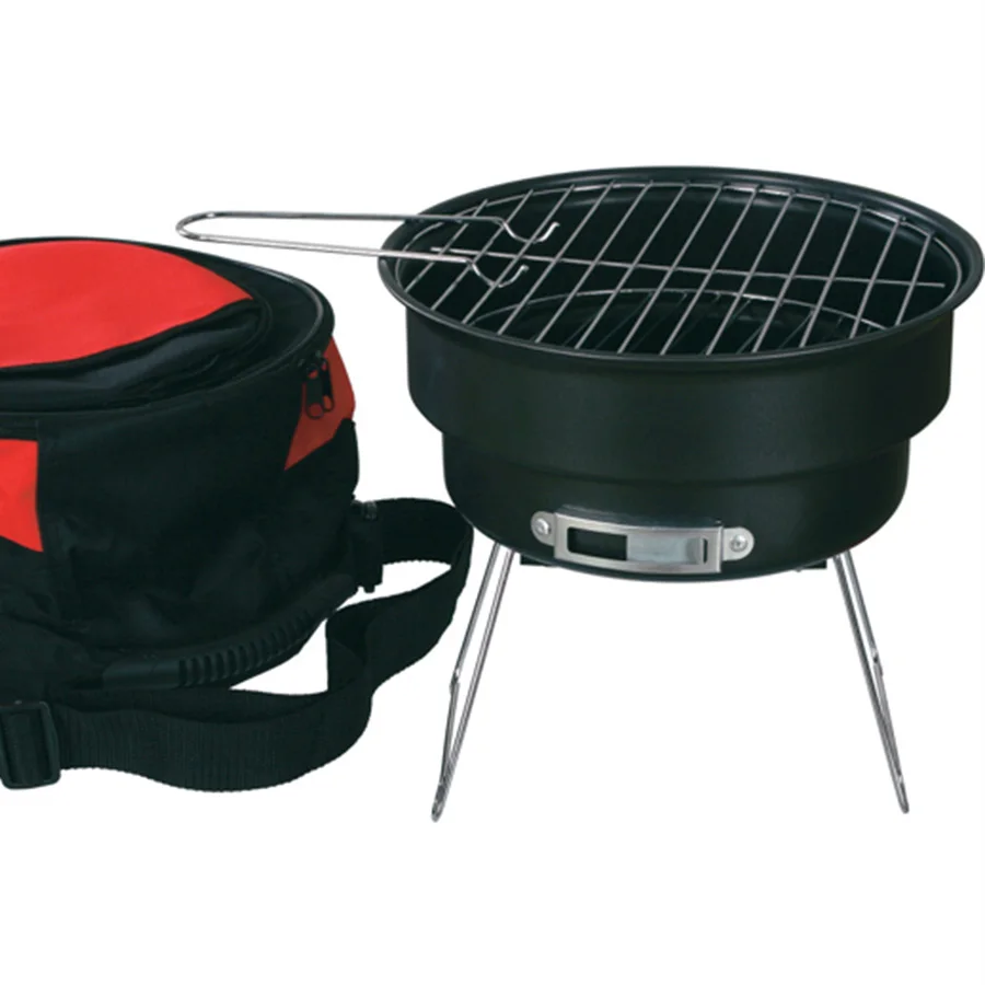 Barbecue Grill   Portable Lightweight  Charcoal  BBQ Grill for Outdoor with cooler bag