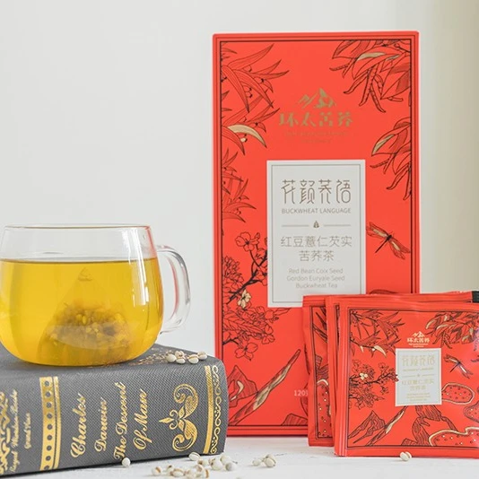
120g Chinese red bean coix seed gordon euryale seed Tartary buckwheat health tea coarse grain 