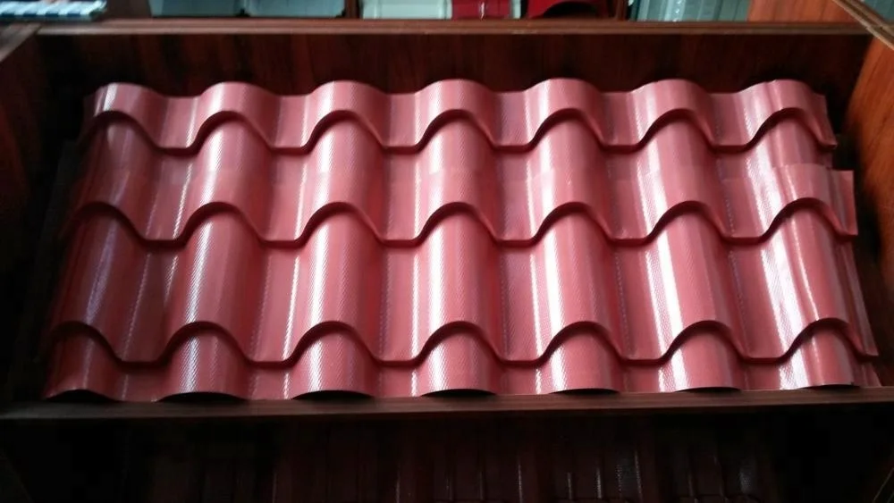 Step roof tile roll forming machine step roof tile making machine