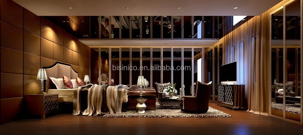 Bisini luxury 3D rendering for villa,3D interior design