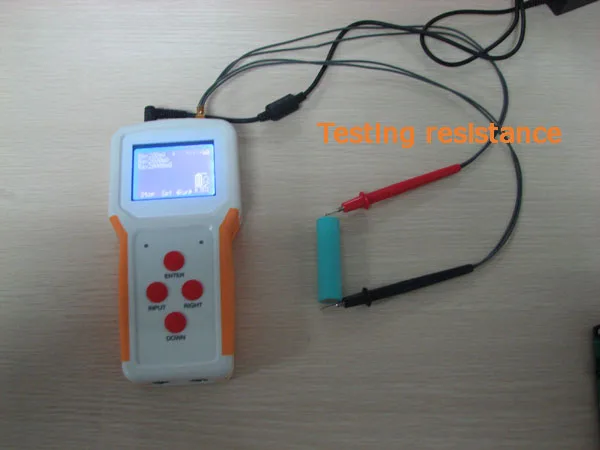 Multifunction Battery tester , battery internal resistance tester for cell chip Li-Ion Battery