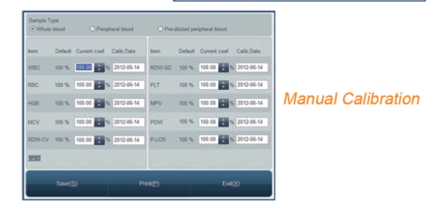 Rayto rt 7600 auto hematology analyzer/3 part hematology analyzer