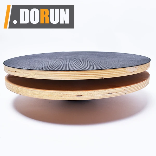 2 in 1 Funny Function Twister Wobble Training Black Round Balance Board with Figure Trimmer  for figure skating Training