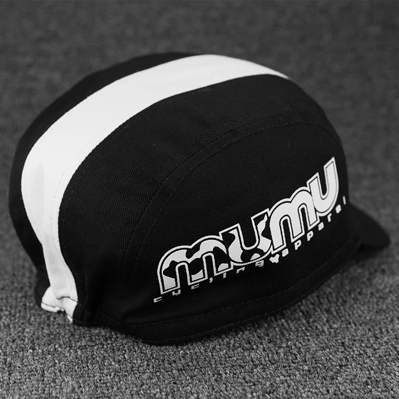 Wholesale Printing Cotton Bike Bicycle Cap Design Your Own Custom Cycling Cap