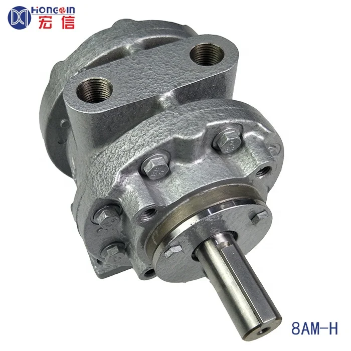 Rotary Vane Pneumatic Air Motor HX8AM-H 5.25hp pneumatic motor working