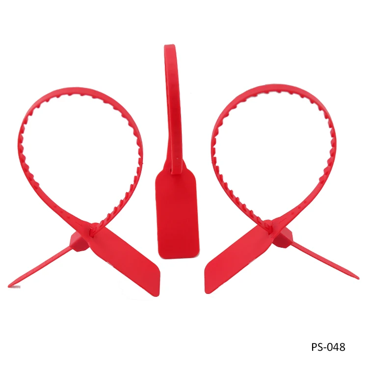 Plastic tag security seals with serial numbers new strong plastic container seal