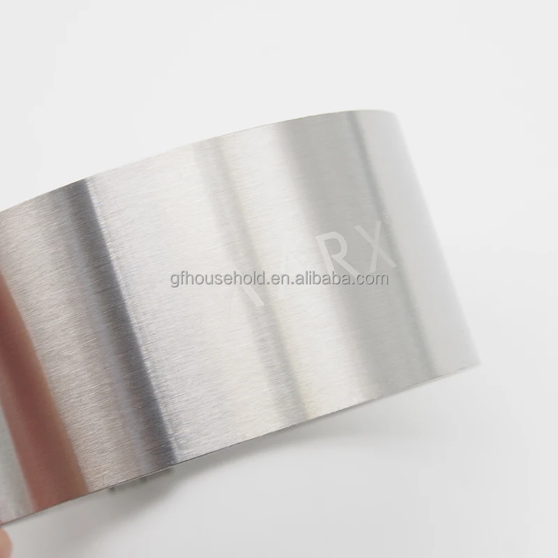 Adjustable Stainless Steel mini Adjustable Round Cake Ring Mold Mousse Mold 6 CM to 10 CM Baking Cake Decor Mold Ring