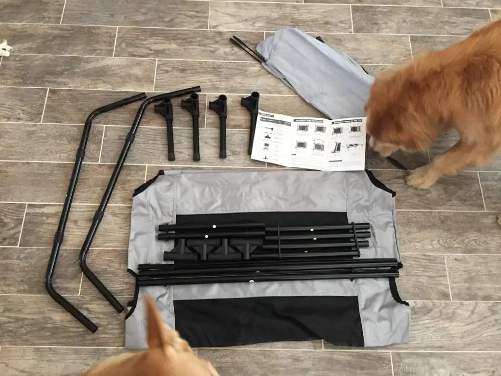 
Pet dog bed trampoline hammock cot elevated pet beds for large dogs 