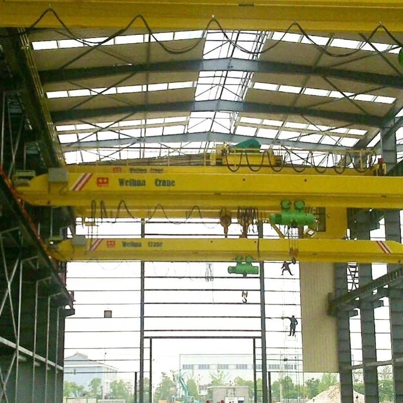 WEIHUA european style 3 ton 5 ton single girder overhead bridge crane for sale