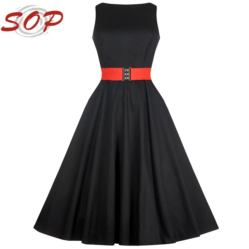 Элегантные стильные платья Одри Хепберн для женщин, Китай, alibaba