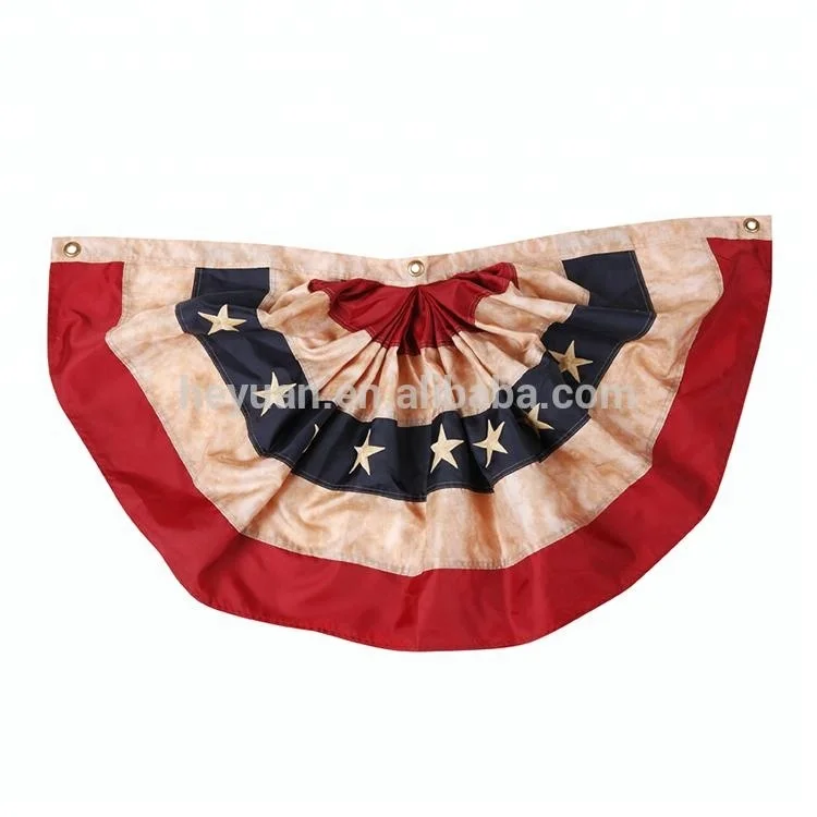 Hot Sale Factory Custom Made Embroidery Flying American Flags