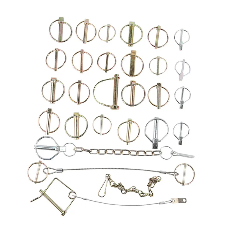 Professional All Kinds of Safety Pins Sets Snap Wire Lock Pin Safety Lynch Pin