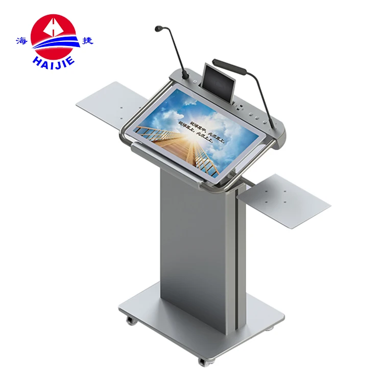 Multimedia Digital Modern Church Conference Podium Design Lectern Podium Rostrum Lecterns