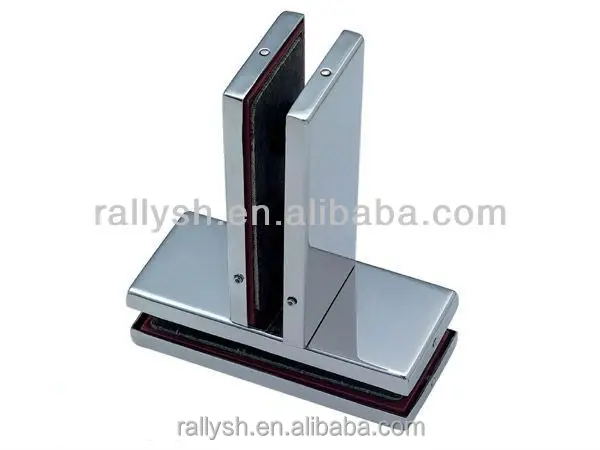 
flexible glass door patch fitting for frameless glass door 