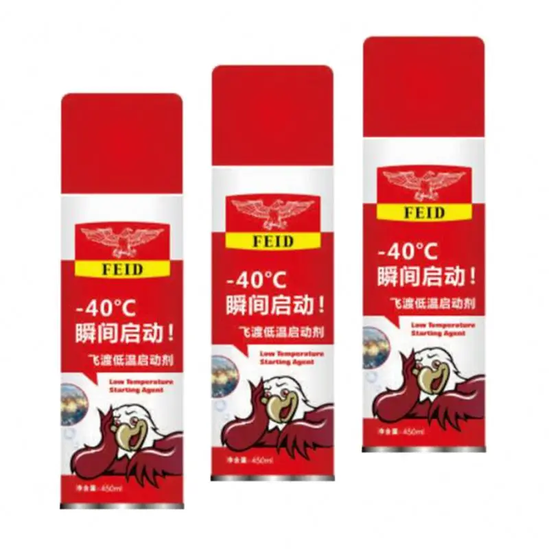 
Car Engine Starting Super Capacity Low Temperature Starter Fluid 