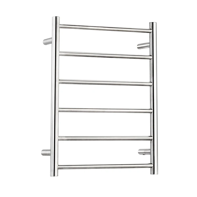 Настенная электрическая вешалка для полотенец, 6 направляющих для ванной комнаты, 20 дюймов, обогреватель полотенец из проволоки/полотенцесушитель с электрическим подогревом