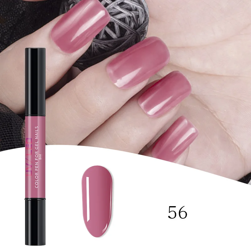 QF C48 12 Colors Customized Logo & Colors One Step No Base Top Coat Gel UV Led Nail Gel Polish