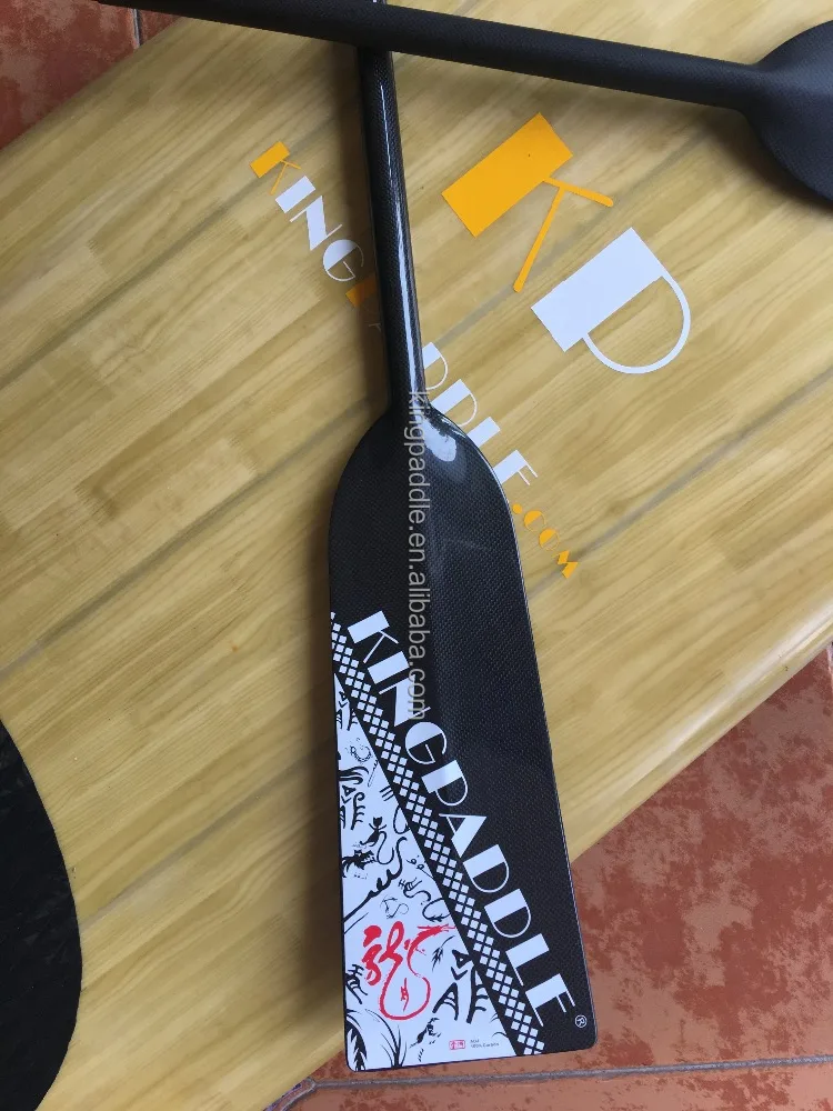 Kingpaddle D07 регулируемое весло из углеродного волокна с логотипом IDBF