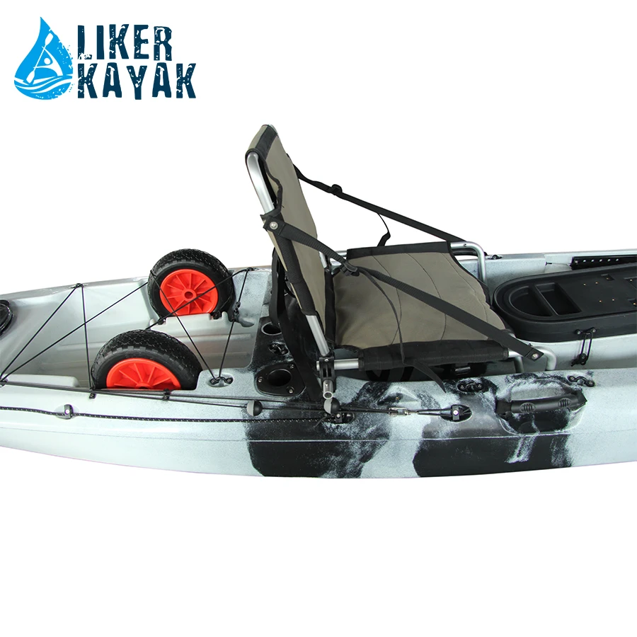 4.3m Angler kayak fishing pedal kayak fishing canoe made in China