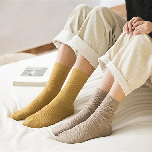 New fashion Natural linen Eco womens Organic linen socks