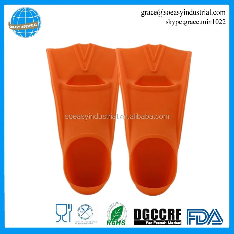 
Adult Unisex Swim Water Diving swimming fins silicone 